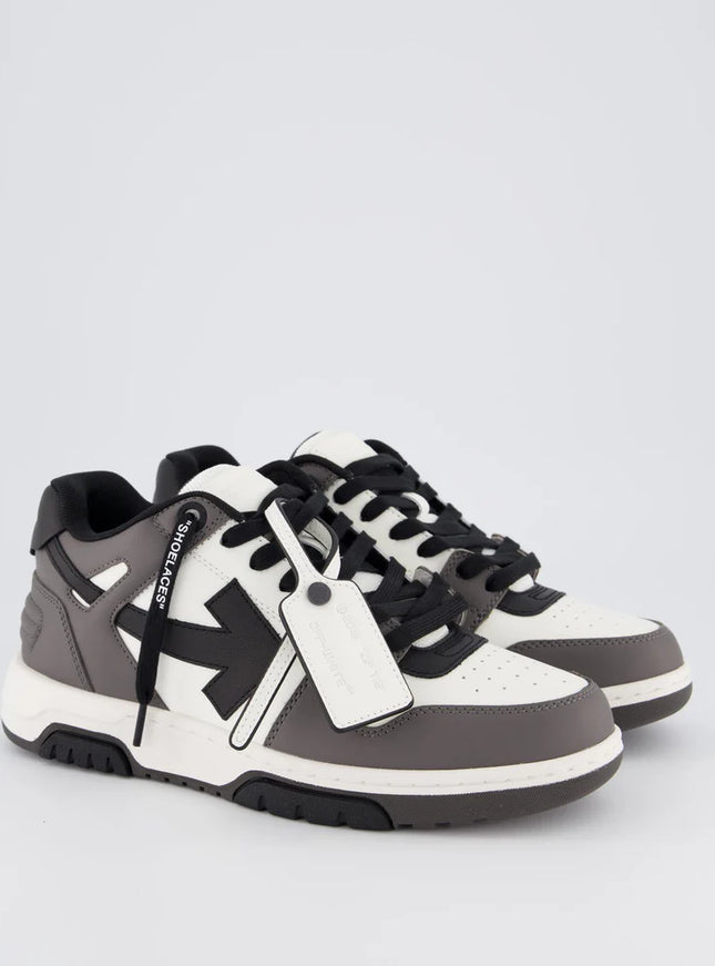 Off-White Off-White Out Of Office Calf Leather SS25 Dark Grey/Black