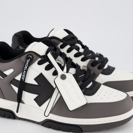 Off-White Off-White Out Of Office Calf Leather SS25 Dark Grey/Black