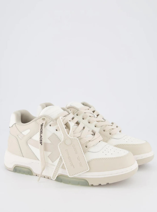 Off-White Off-White Out Of Office Calf Leather SS25 White/Beige