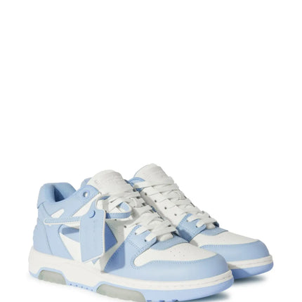 Off-White Off-White Sneaker Out Of Office Calf Leather FW25 Light Blue/Off White