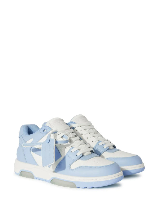 Off-White Off-White Sneaker Out Of Office Calf Leather FW25 Light Blue/Off White