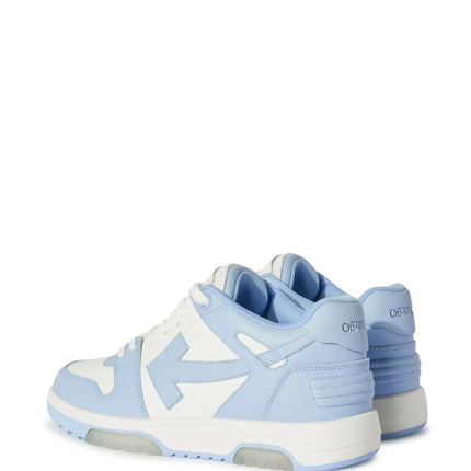 Off-White Off-White Sneaker Out Of Office Calf Leather FW25 Light Blue/Off White