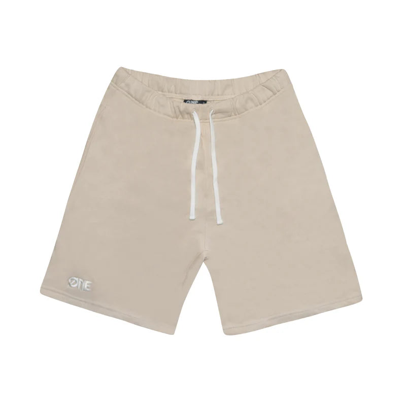 One One Short Sweat Basic SS25 Beige