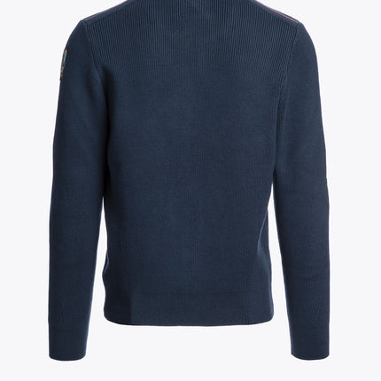 Parajumpers Parajumpers Full Zip Cardigan Sweater Manny FW25 Navy