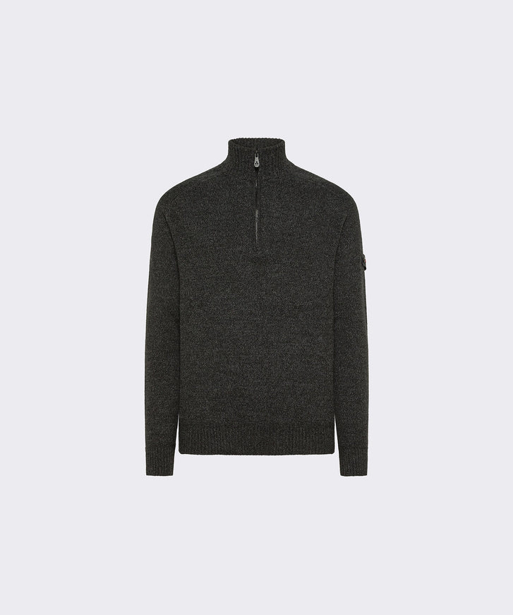 Peuterey Peuterey Half Zip Braille FW26 Black