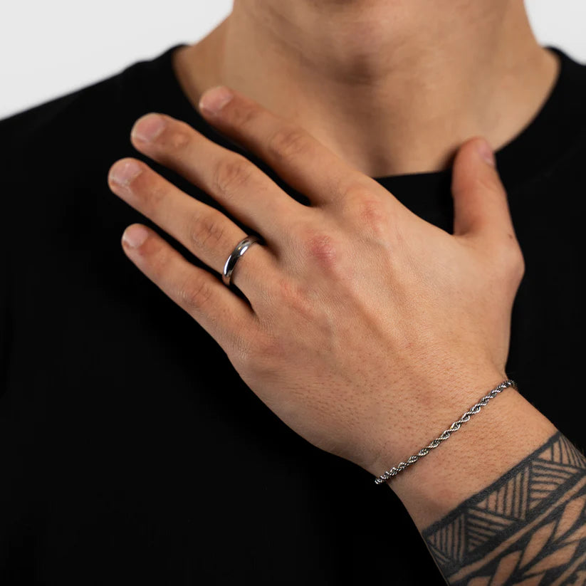 QREAM QREAM Bracelet Rope Silver