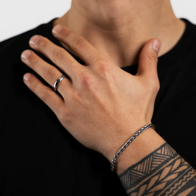 QREAM QREAM Bracelet Wheat Silver