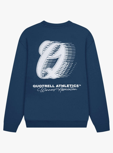 Quotrell Quotrell Crewneck Athletics FW25 Navy/White