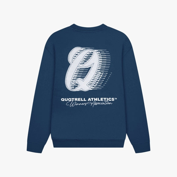Quotrell Quotrell Crewneck Athletics FW25 Navy/White