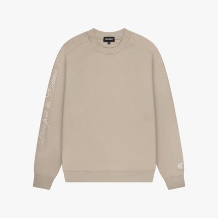 Quotrell Quotrell Crewneck Command FW25 Beige