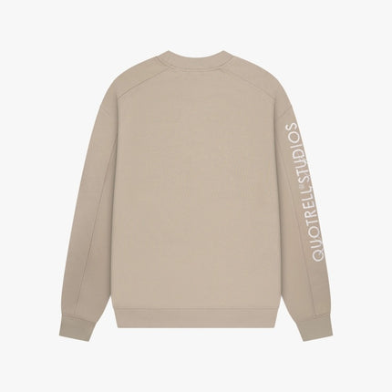 Quotrell Quotrell Crewneck Command FW25 Beige