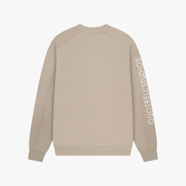 Quotrell Quotrell Crewneck Command FW25 Greige