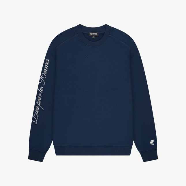 Quotrell Quotrell Crewneck Command FW25 Navy