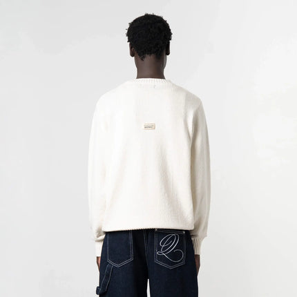 Quotrell Quotrell Crewneck Knitted Rico FW25 Ecru