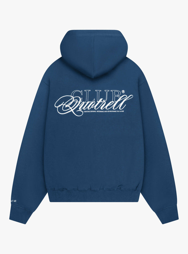 Quotrell Quotrell Hoodie Futura FW25 Navy/White