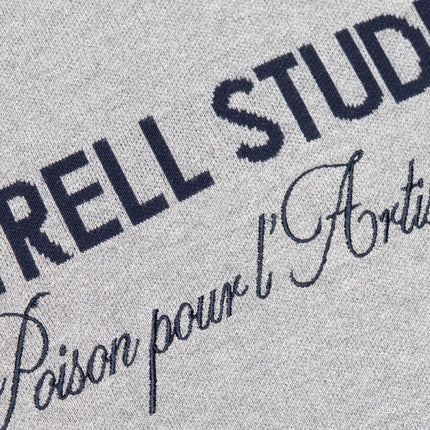 Quotrell Quotrell Sweater Knitted Mondrian FW25 Grey Melee/Navy