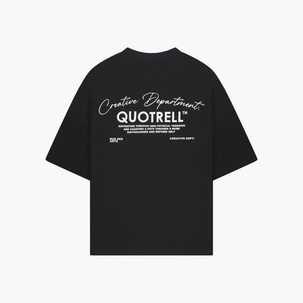 Quotrell Quotrell T-Shirt Department FW25 Black/White