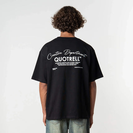 Quotrell Quotrell T-Shirt Department FW25 Black/White