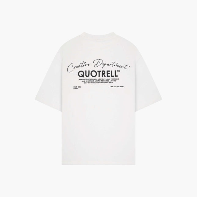 Quotrell Quotrell T-Shirt Department FW25 White/Black