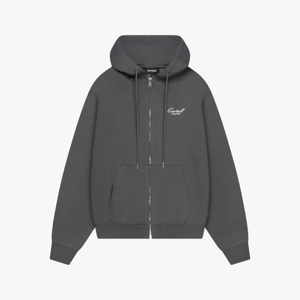 Quotrell Quotrell Zip Hoodie Creators FW25 Anthracite/White