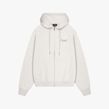 Quotrell Quotrell Zip Hoodie Creators FW25 Light Grey Melee/Blu