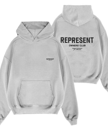 Represent Represent Hoodie Owners Club FW25 Ash Grey