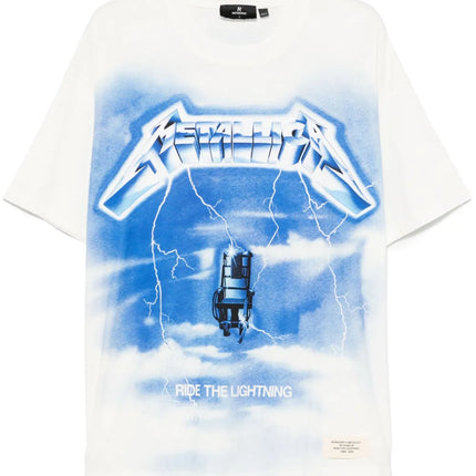 Represent Represent T-Shirt Metallica Ride The Lightning SS25 White