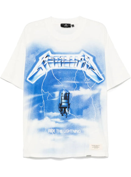 Represent Represent T-Shirt Metallica Ride The Lightning SS25 White