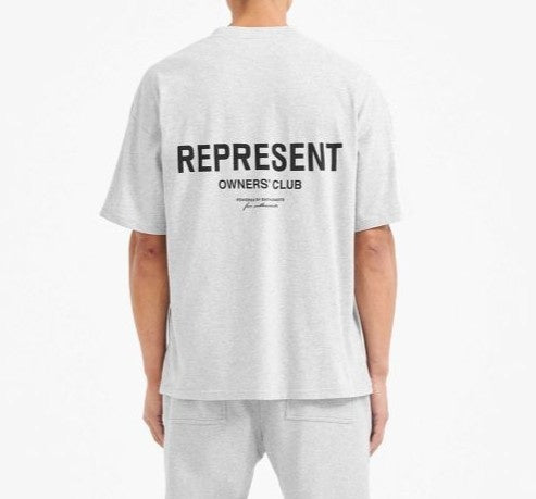 Represent Represent T-Shirt Owners Club FW25 Ash Grey