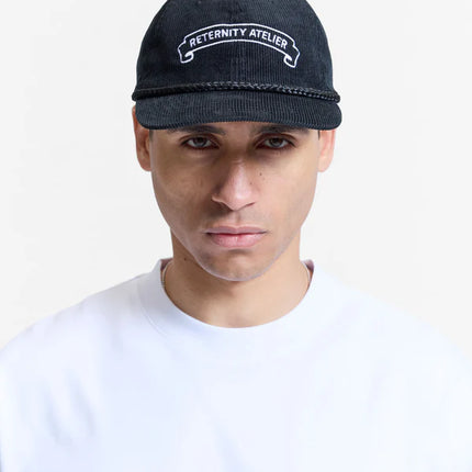 Reternity Reternity Cap Band Of Process SS26 Corduroy Black