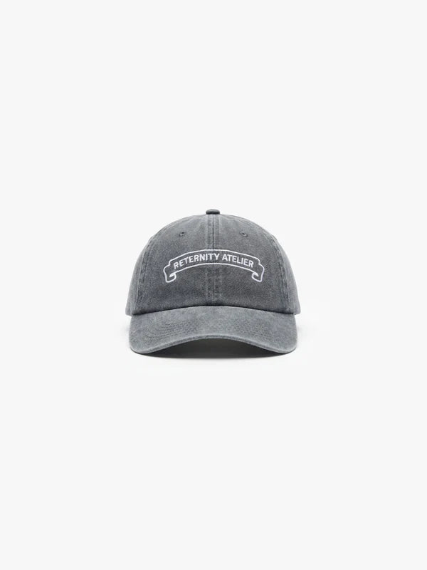Reternity Reternity Cap Band Of Process SS26 Washed Black