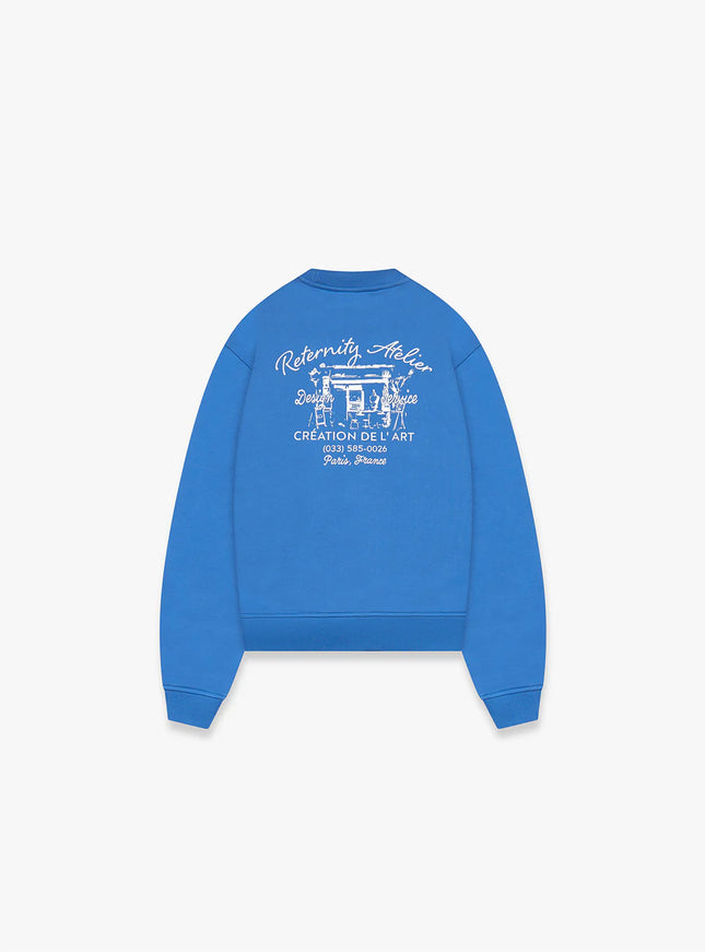 Reternity Reternity Crewneck De L'art FW25 Blue