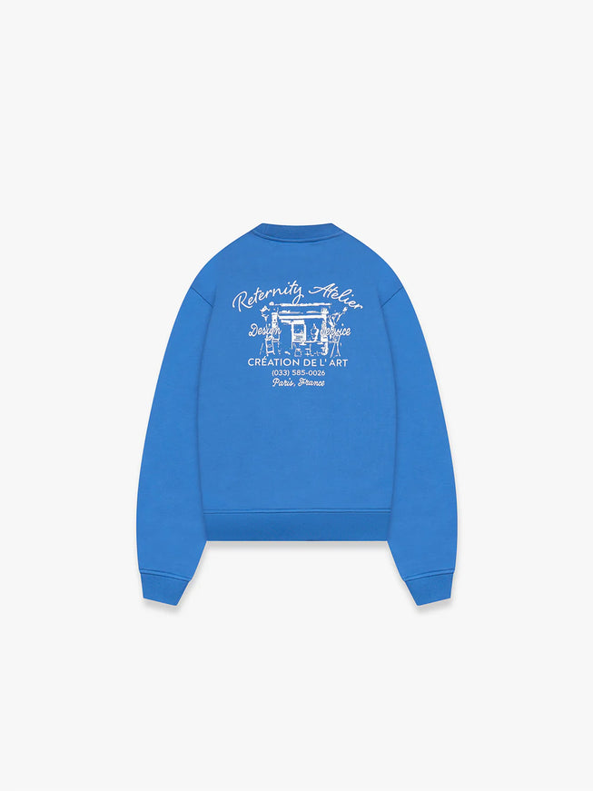 Reternity Reternity Crewneck De L'art FW25 Blue