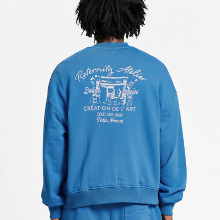 Reternity Reternity Crewneck De L'art FW25 Blue