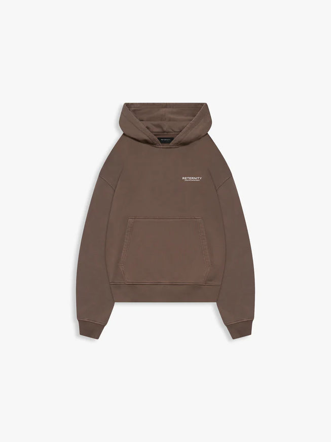 Reternity Reternity Hoodie Creative Dept FW25 Brown