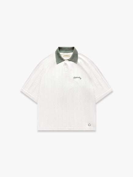Reternity Reternity Knit Polo Le Progres SS26 Cream
