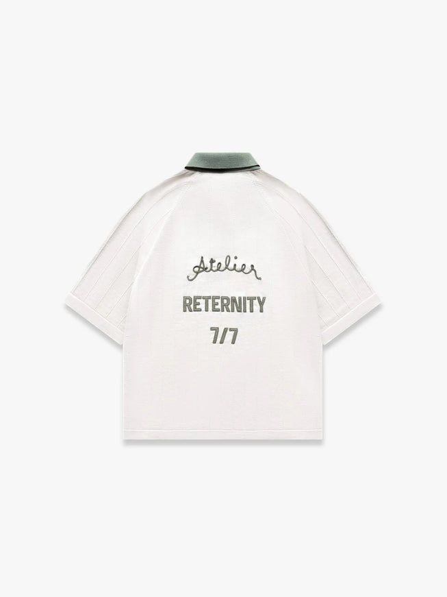 Reternity Reternity Knit Polo Le Progres SS26 Cream