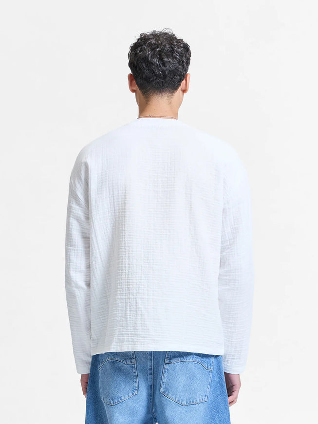 Reternity Reternity Longsleeve Band Of Process SS26 White