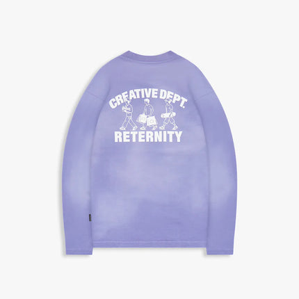 Reternity Reternity Longsleeve Creative Dept FW25 Washed Purple
