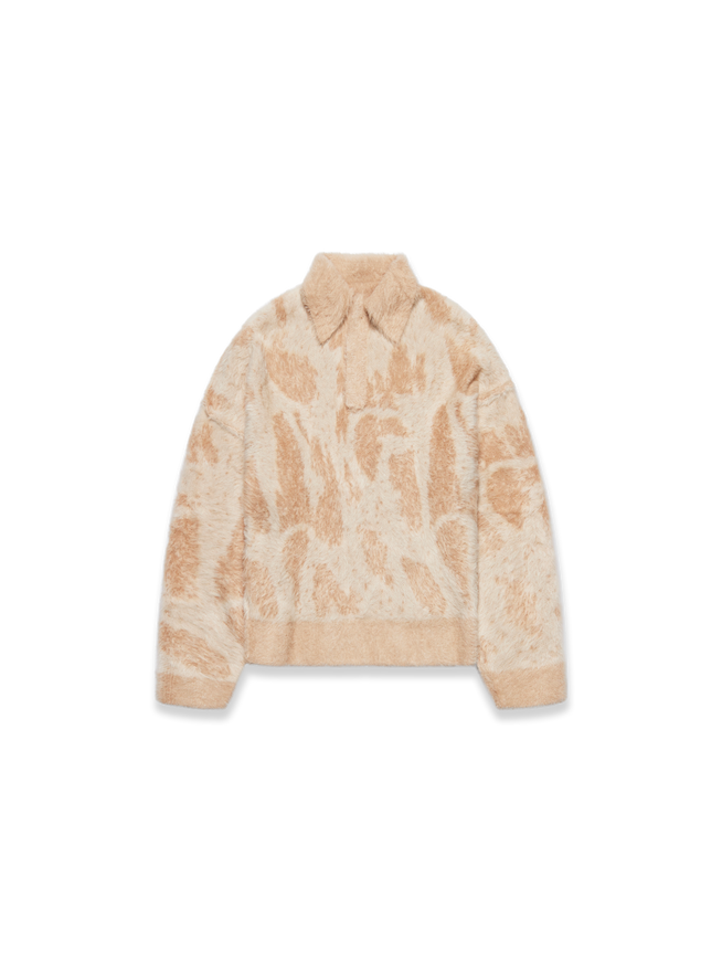 Reternity Reternity Polo Knit Clair Furry FW25 Sand
