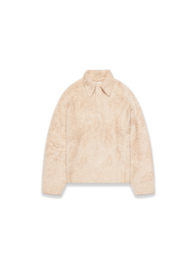 Reternity Reternity Polo Knit Clair Furry FW25 Sand