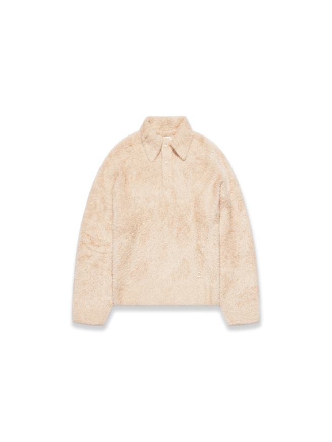 Reternity Reternity Polo Knit Clair Furry FW25 Sand