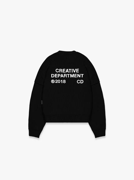 Reternity Reternity Sweater Creative Dept Knit FW25 Black