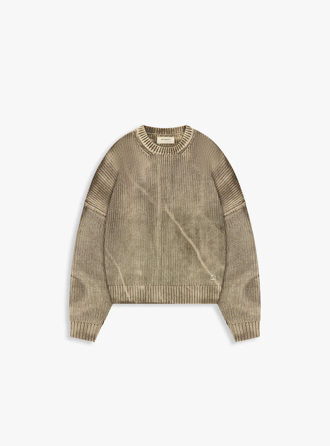 Reternity Reternity Sweater Essential Knit FW25 Acid Brown