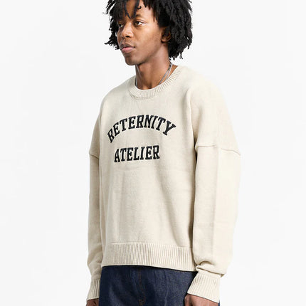 Reternity Reternity Sweater Evenie Logo Knit FW25 Cream