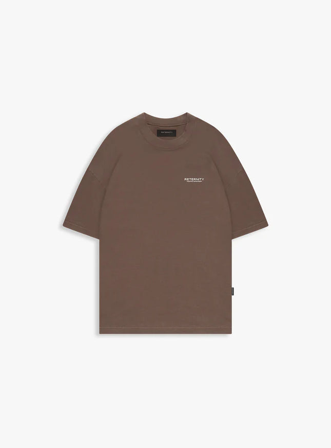 Reternity Reternity T-Shirt Creative Dept FW25 Brown