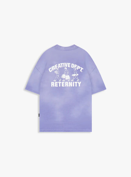 Reternity Reternity T-Shirt Creative Dept FW25 Washed Purple