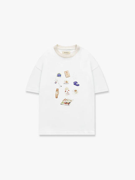 Reternity Reternity T-Shirt L'cône SS26 Off White