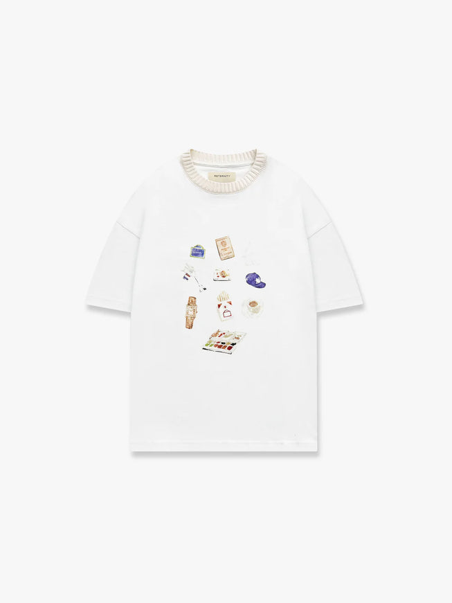 Reternity Reternity T-Shirt L'cône SS26 Off White