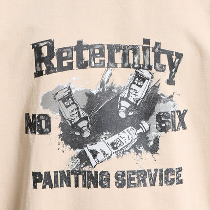 Reternity Reternity T-Shirt Painting Service FW25 Sand